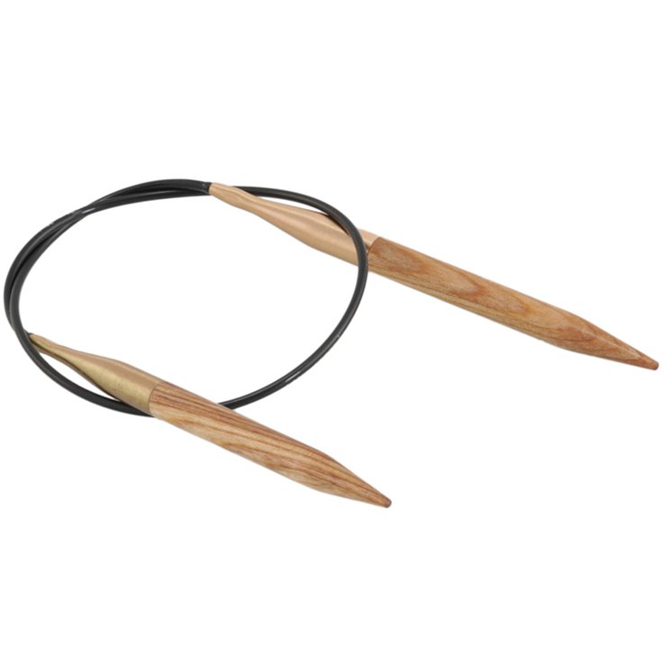 Rundstricknadel Design-Holz Signal St. 6,0/ 40cm - von Lana Grossa