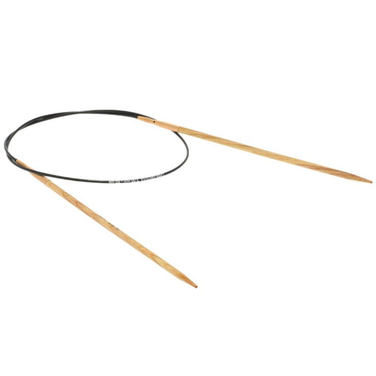 Rundstricknadel Design-Holz Signal St. 3,0/ 60cm - von Lana Grossa
