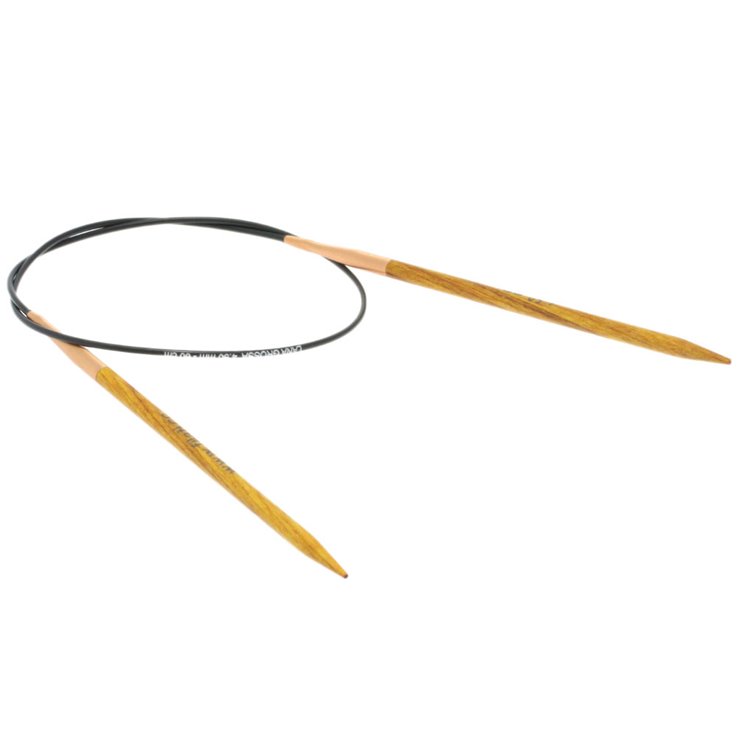 Rundstricknadel Design-Holz Signal St. 4,5/ 60cm - von Lana Grossa