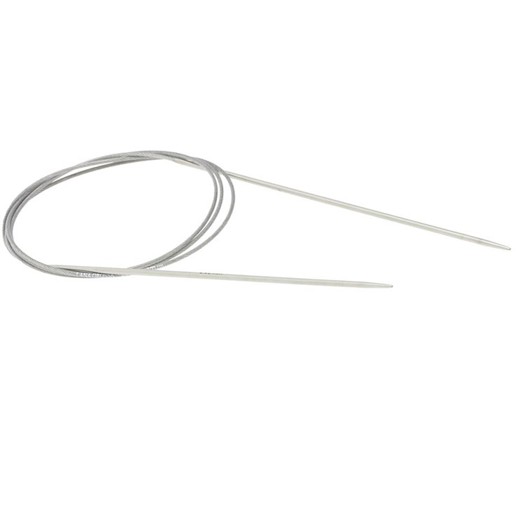 Rundstricknadel Edelstahl St. 2,0/100cm - von Lana Grossa