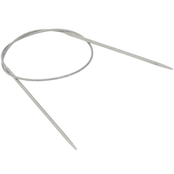 Rundstricknadel Edelstahl St. 2,0/ 40cm - von Lana Grossa