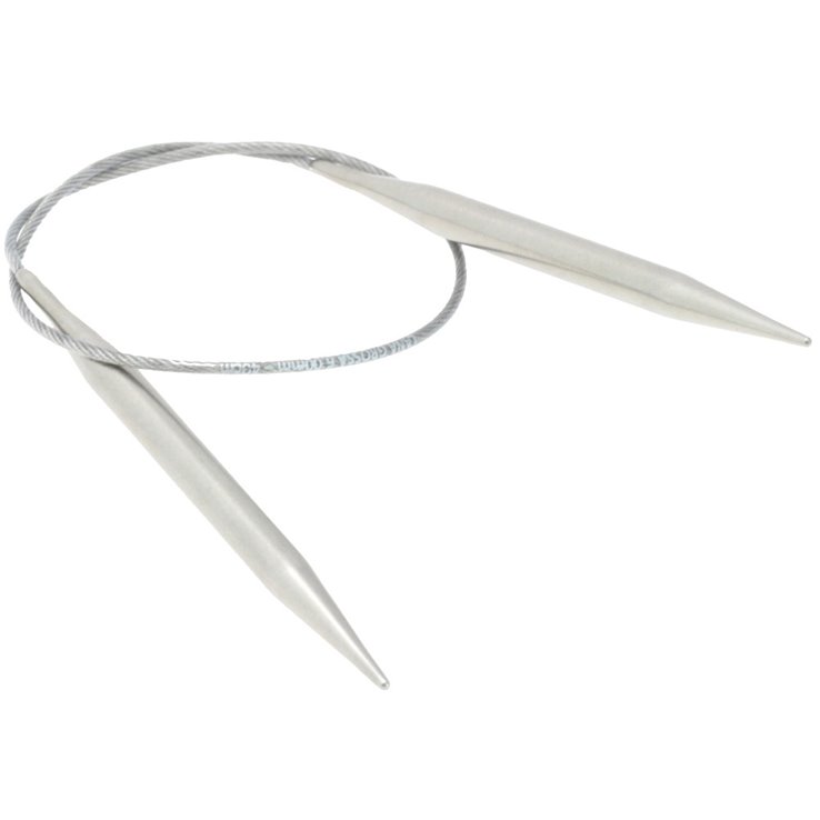 Rundstricknadel Edelstahl St. 6,0/ 40cm - von Lana Grossa