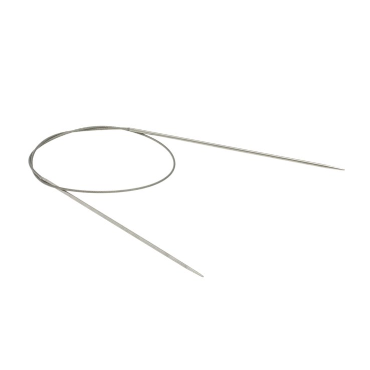 Rundstricknadel Edelstahl St, 2,0/ 60cm - von Lana Grossa