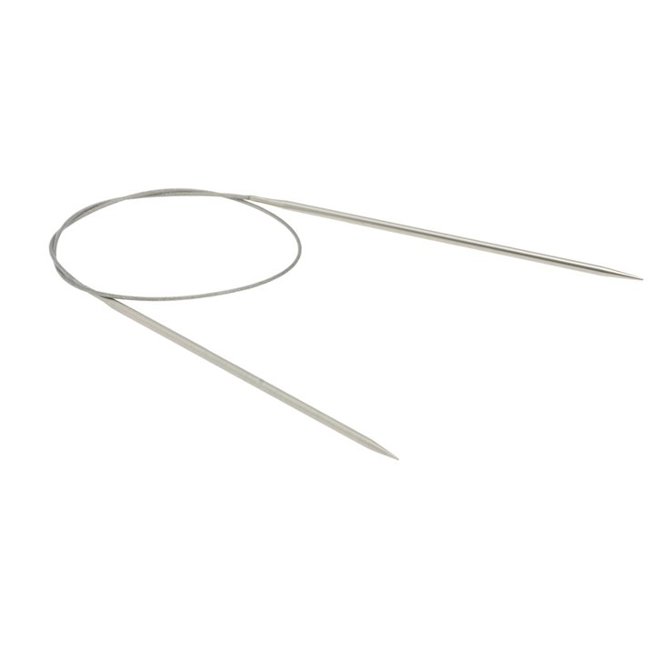 Rundstricknadel Edelstahl St. 3,0/ 60cm - von Lana Grossa