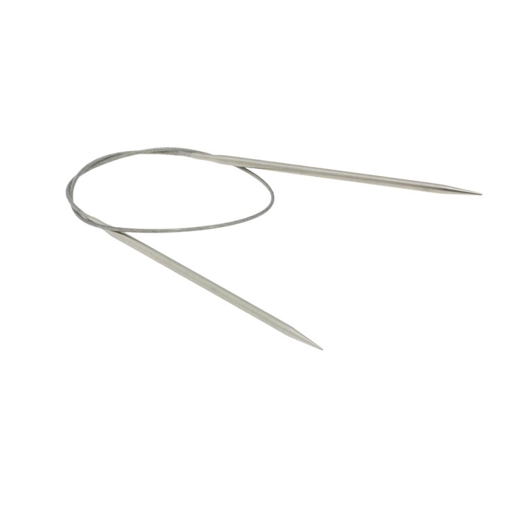 Rundstricknadel Edelstahl St. 4,0/ 60cm - von Lana Grossa