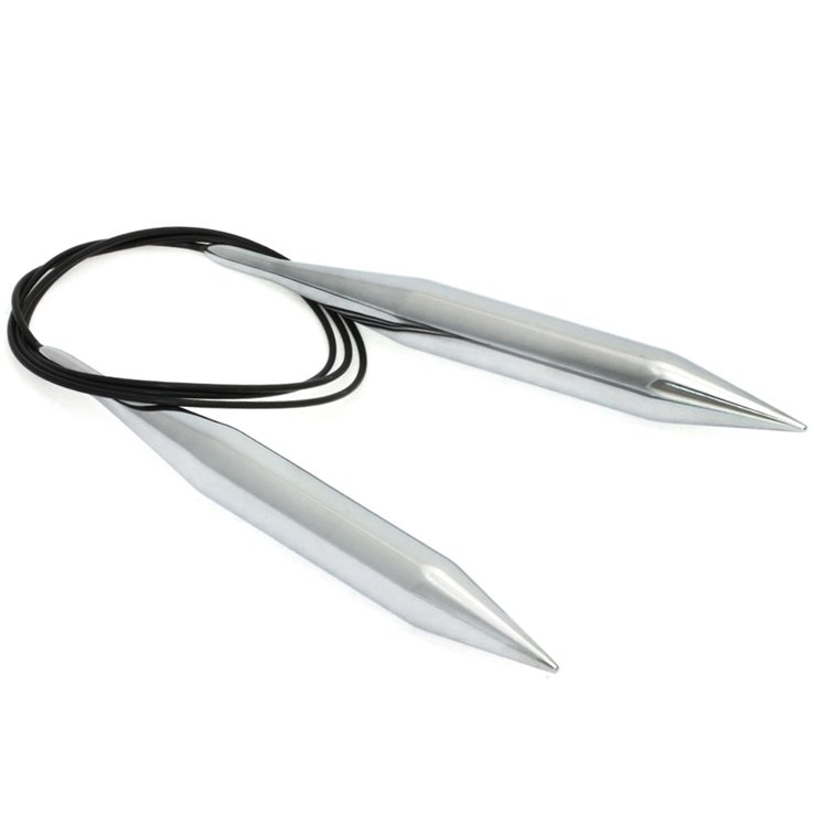 Rundstricknadel Messing St.15,0/100cm - von Lana Grossa