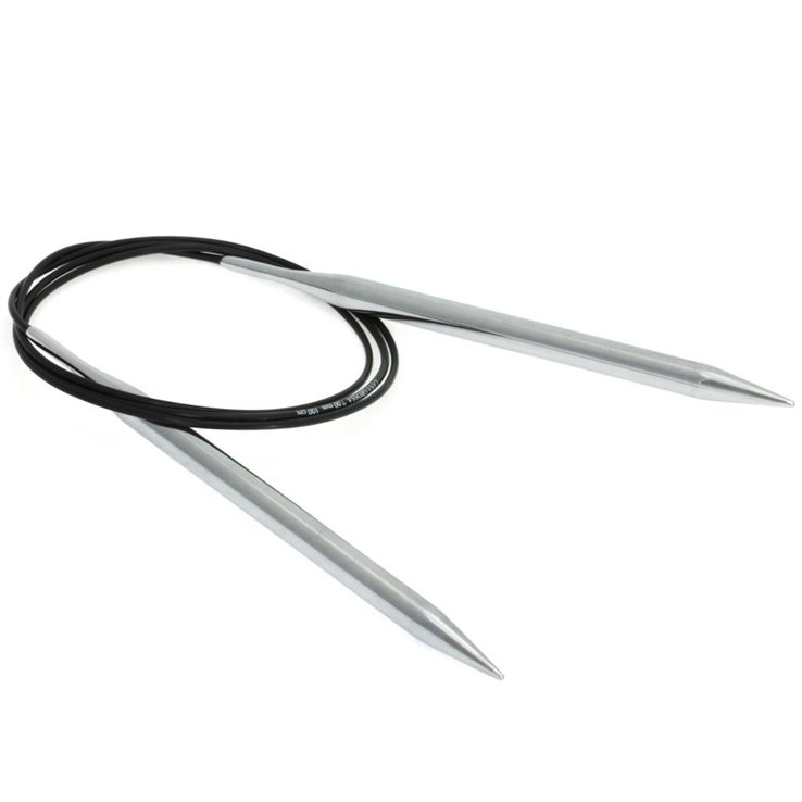 Rundstricknadel Messing St. 7,0/100cm - von Lana Grossa