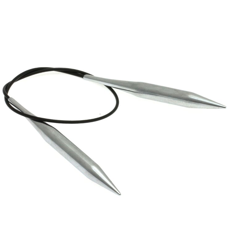 Rundstricknadel Messing St, 8,0/ 40cm - von Lana Grossa