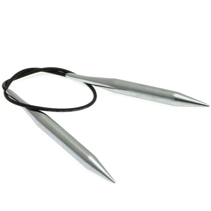 Rundstricknadel Messing St. 9,0/ 40cm - von Lana Grossa