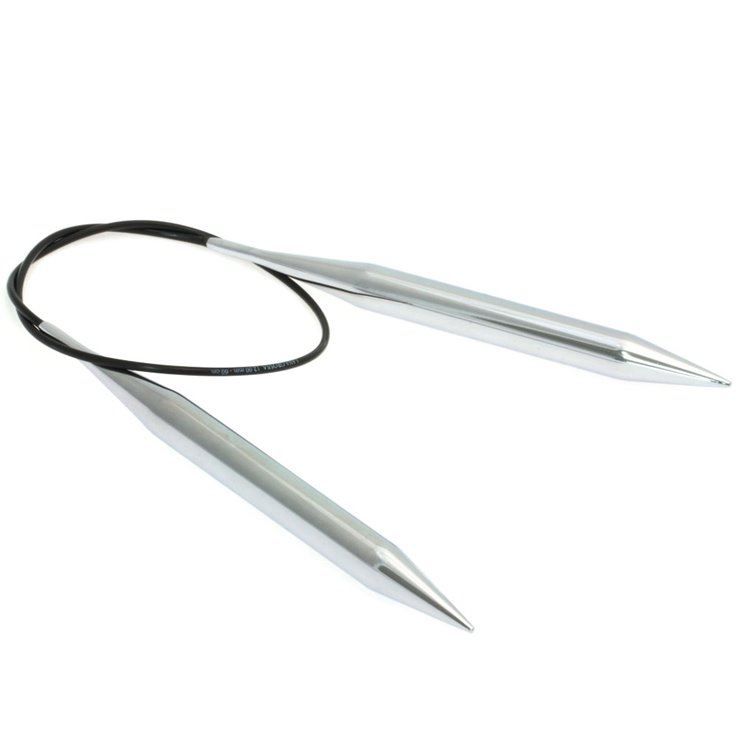 Rundstricknadel Messing St.12,0/ 60cm - von Lana Grossa