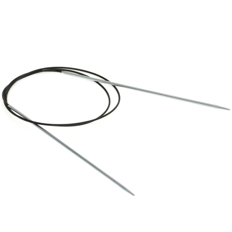 Rundstricknadel Messing St. 2,0/ 80cm - von Lana Grossa