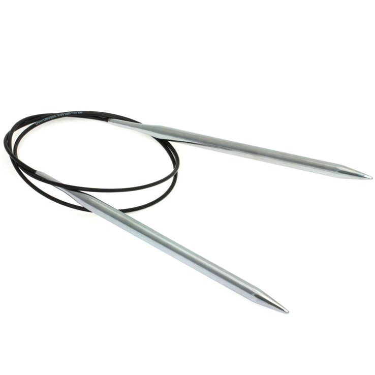 Rundstricknadel Messing St. 6,0/ 80cm - von Lana Grossa