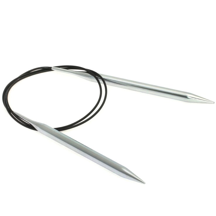 Rundstricknadel Messing St. 7,5/ 80cm - von Lana Grossa