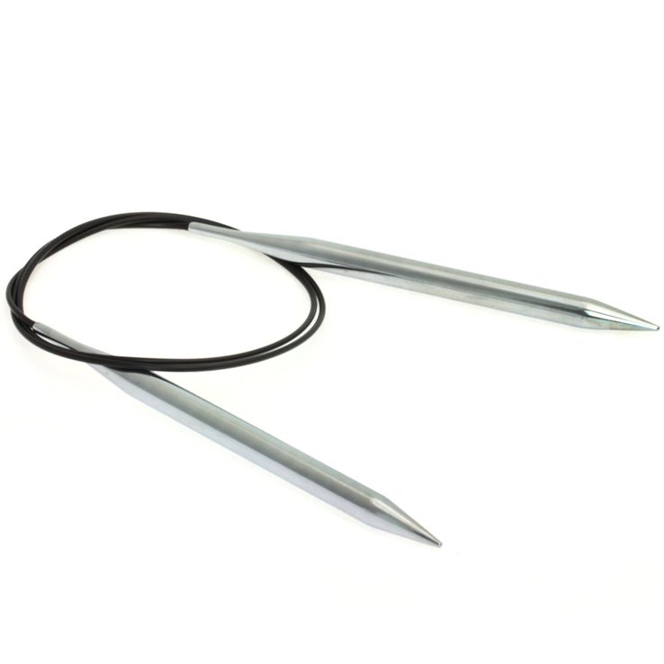 Rundstricknadel Messing St. 8,0/ 80cm - von Lana Grossa