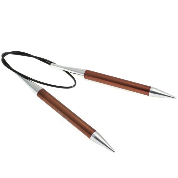 Rundstricknadel Aluminium Rainbow St. 10,0/ 60cm - von Lana Grossa