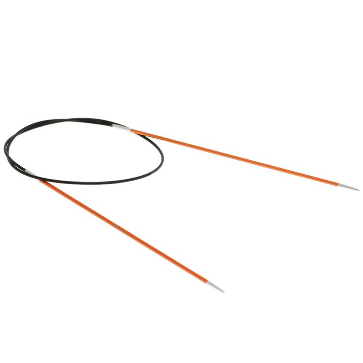 Rundstricknadel Aluminium Rainbow St. 2,0/ 60cm - von Lana Grossa