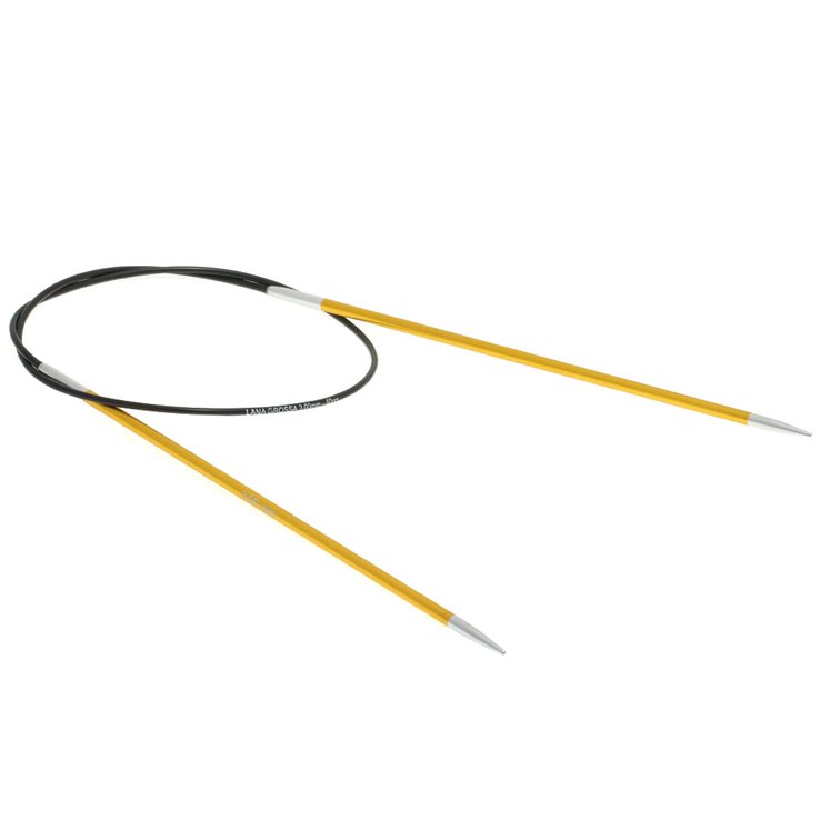 Rundstricknadel Aluminium Rainbow St. 3,0/ 60cm - von Lana Grossa