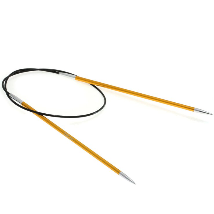 Rundstricknadel Aluminium Rainbow St. 3,5/ 60cm - von Lana Grossa