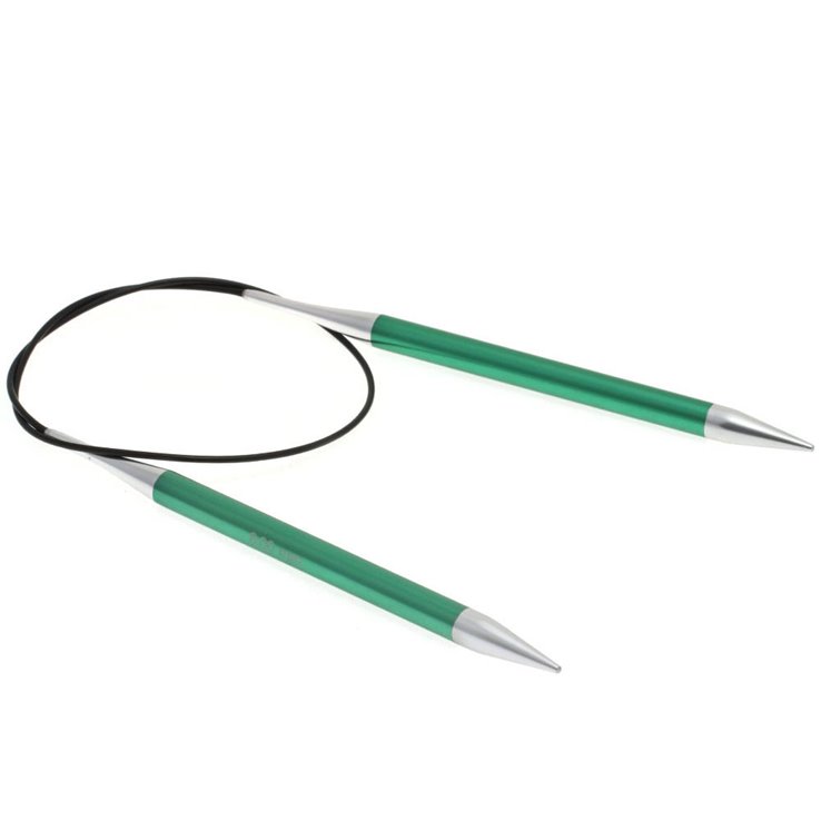 Rundstricknadel Aluminium Rainbow St. 8,0/ 60cm - von Lana Grossa