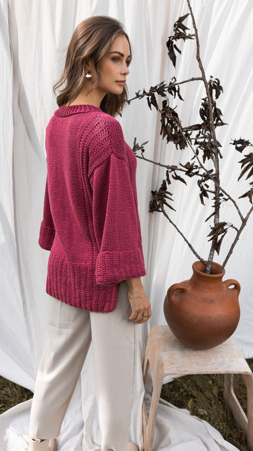 FILATI Studio PULLOVER Puro Vegano