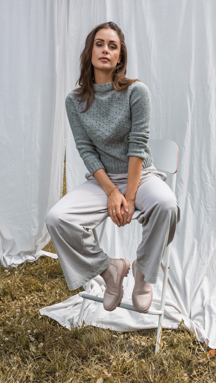 FILATI Studio TOP DOWN PULLOVER Cashmere 16 fine